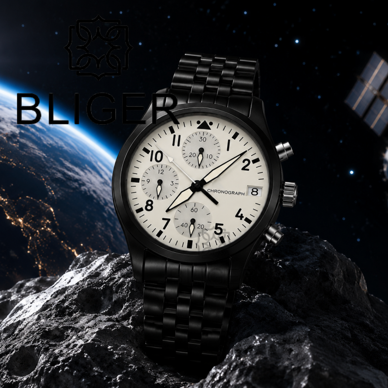 BLIGER Full Black Brushed 38mm – Jewellery Watch recenzja i cena