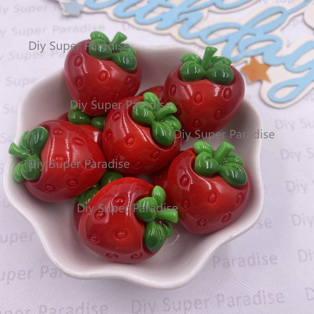 8PCS Resin Kawaii Colorful Red – Paradise Jewelry & Watches Dolphin Mall recenzja i cena