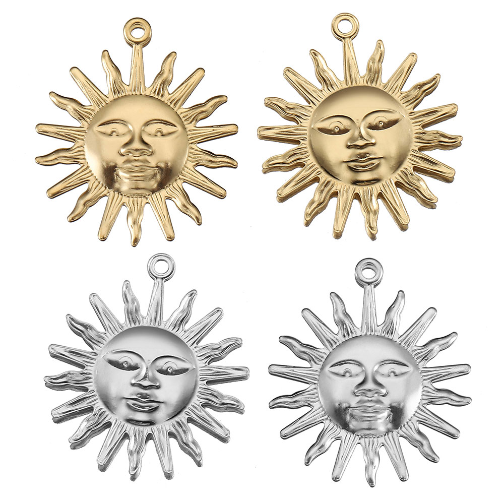 5pcs Stainless Steel Sun Penda – Moon Star Earrings recenzja i cena