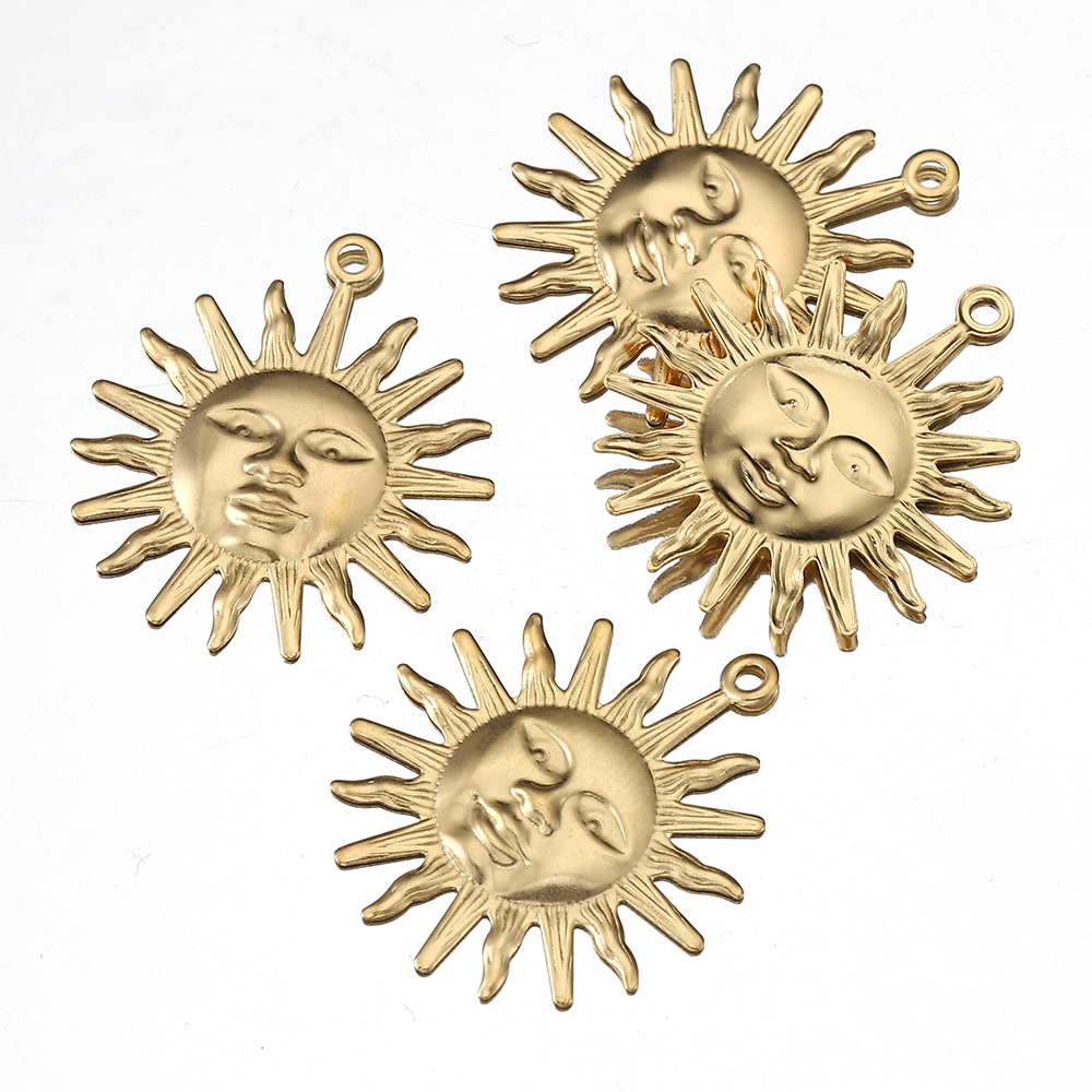 5pcs Stainless Steel Sun Penda – Moon Star Earrings recenzja i cena