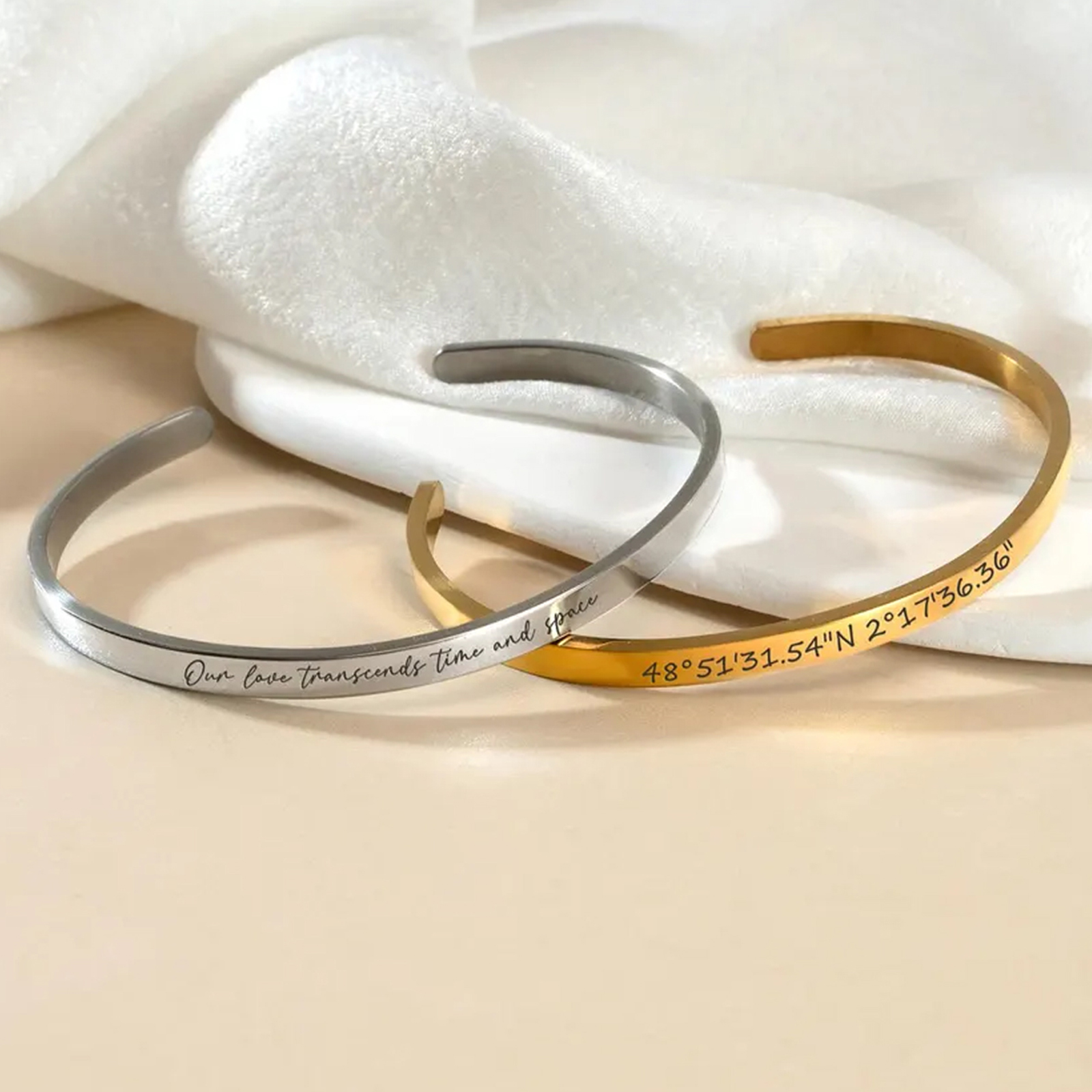 Lemegeton Engraved Name Bracel – Cuff Bangle Bracelet recenzja i cena