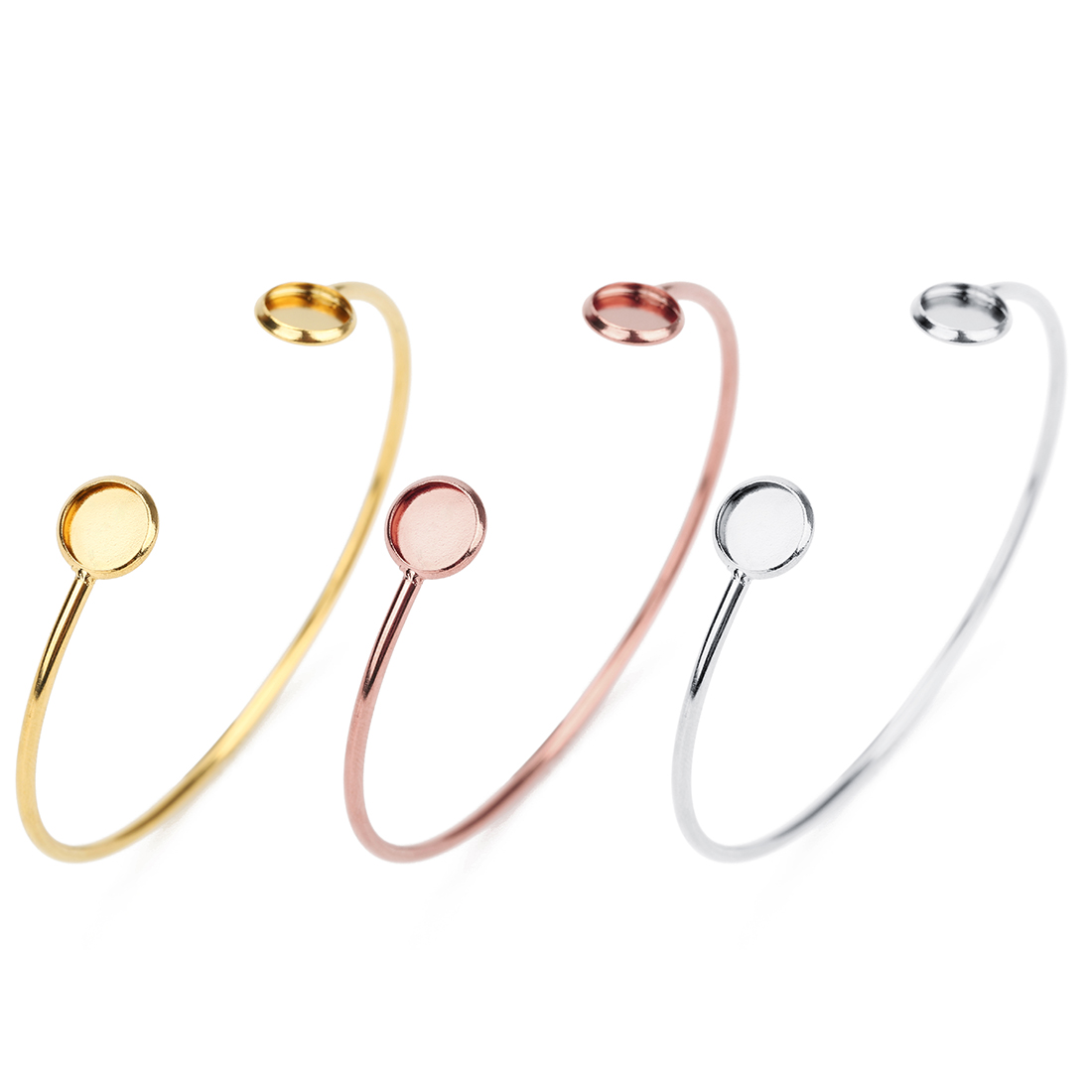 16.6cm Stainless Steel Bracele – Cuff Bangle Bracelet recenzja i cena