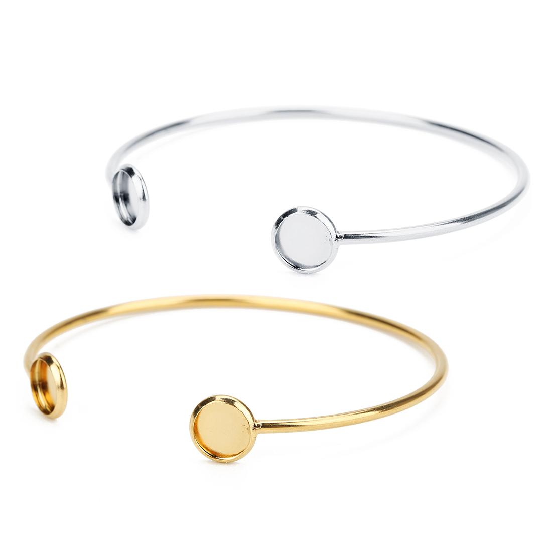 16.6cm Stainless Steel Bracele – Cuff Bangle Bracelet recenzja i cena