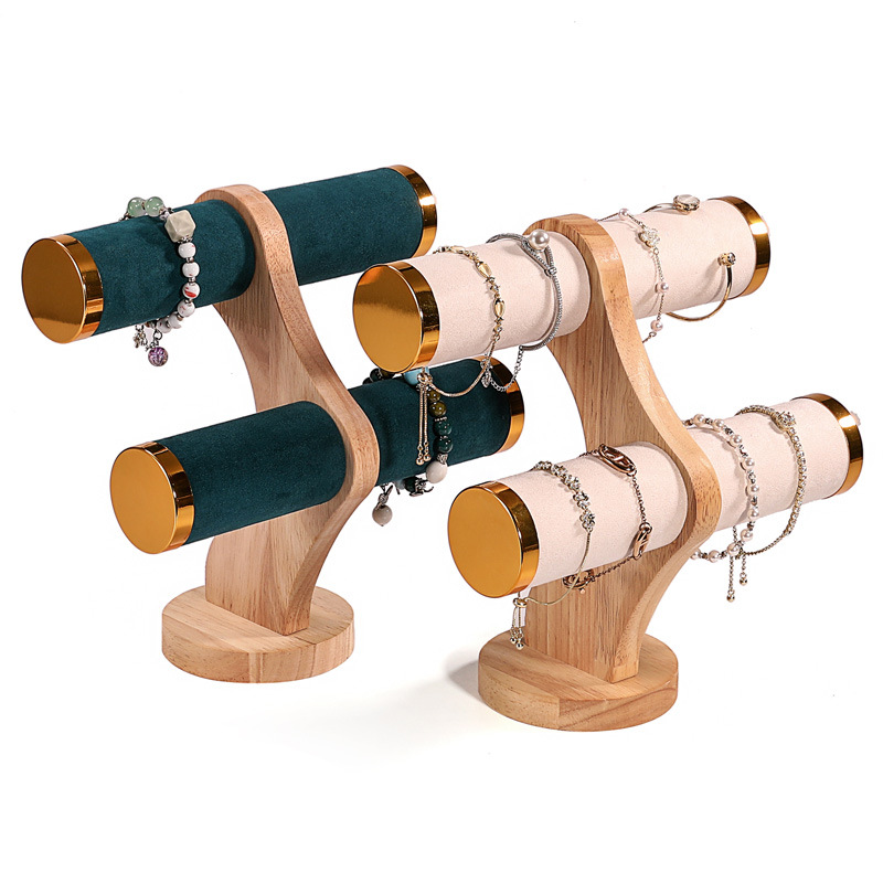 2-Tier Curved Wood Bracelet Ho – Jewelry And Watches Stores recenzja i cena