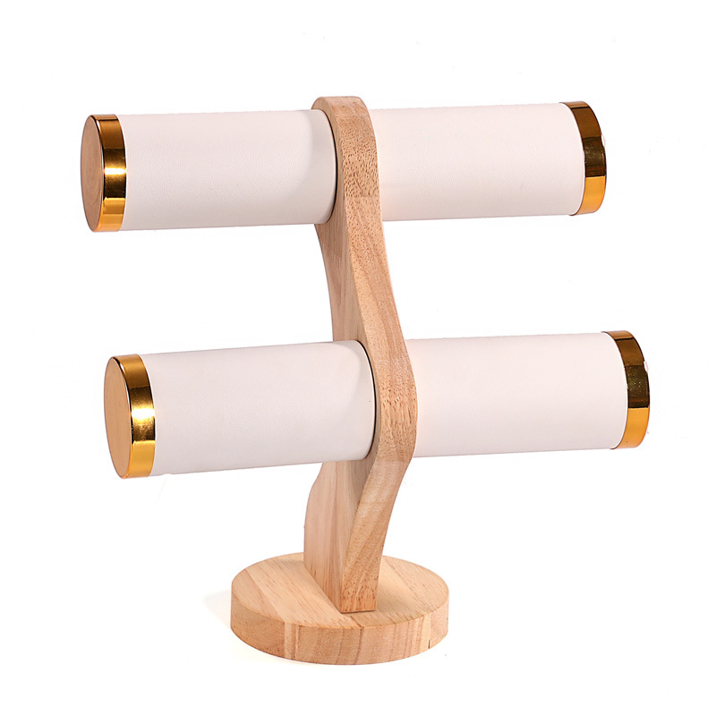 2-Tier Curved Wood Bracelet Ho – Jewelry And Watches Stores recenzja i cena