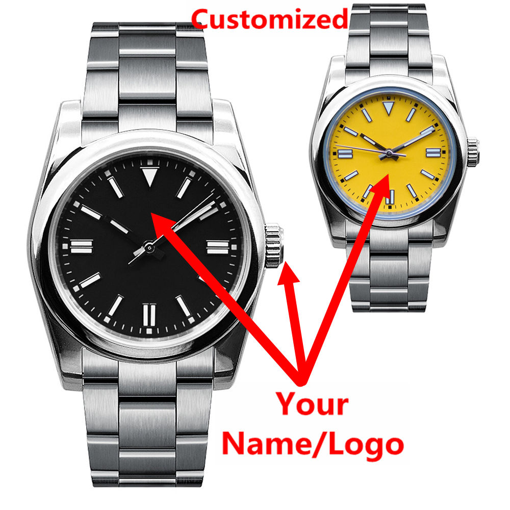 Custom Logo Mens Watch Sapphir – Jewellery Watch recenzja i cena