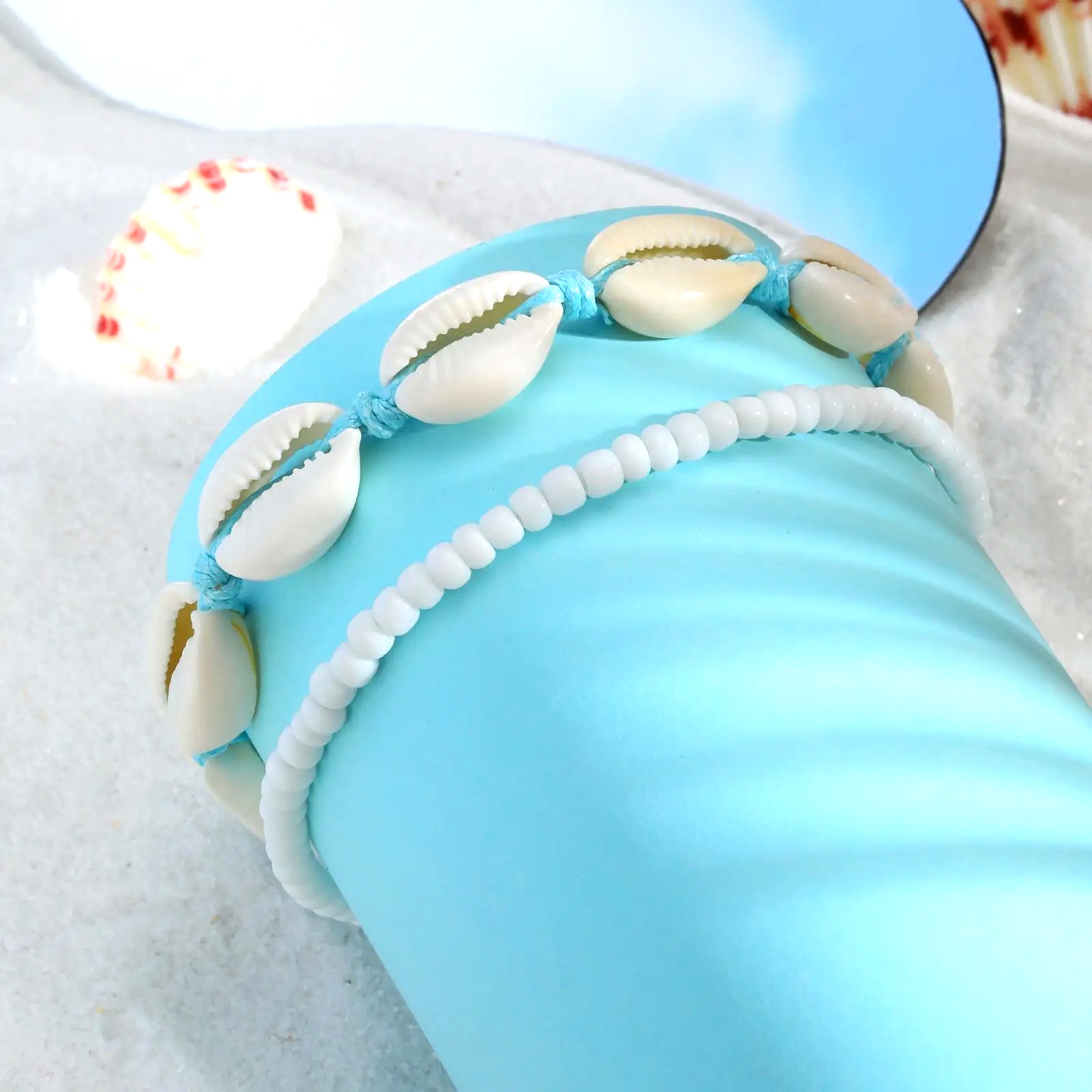 Cowrie Shell Ankle Bracelet fo – Jc Jewelry & Watches recenzja i cena