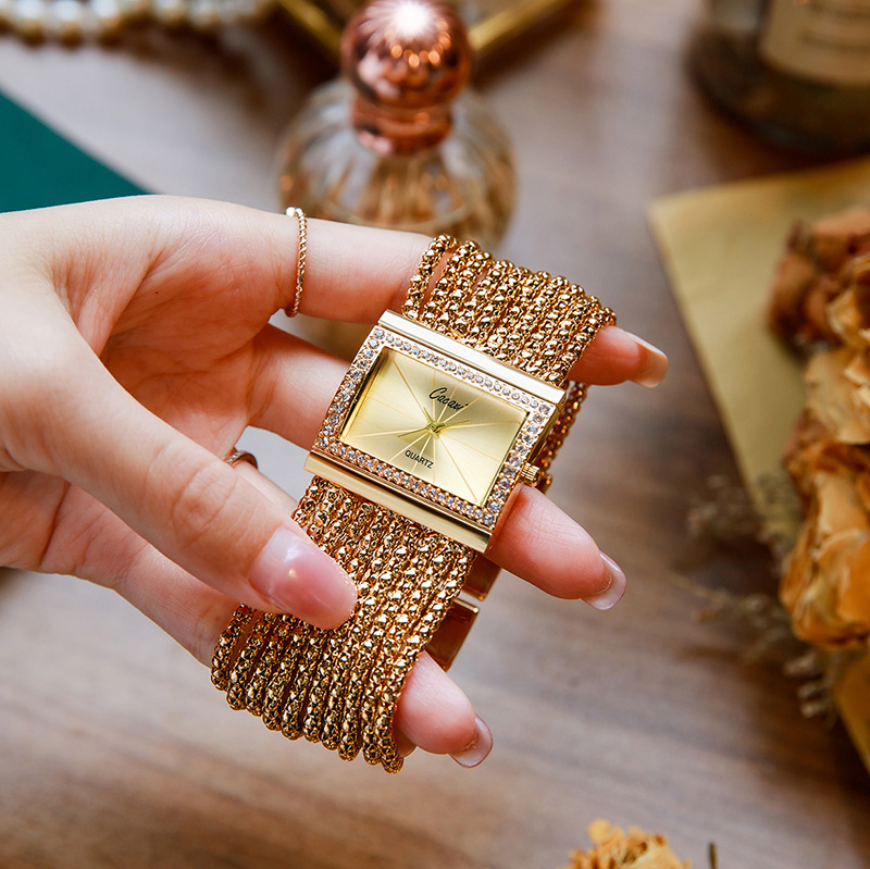 Women Square Quartz Watch Fash – Jewelry Watches Luxury recenzja i cena