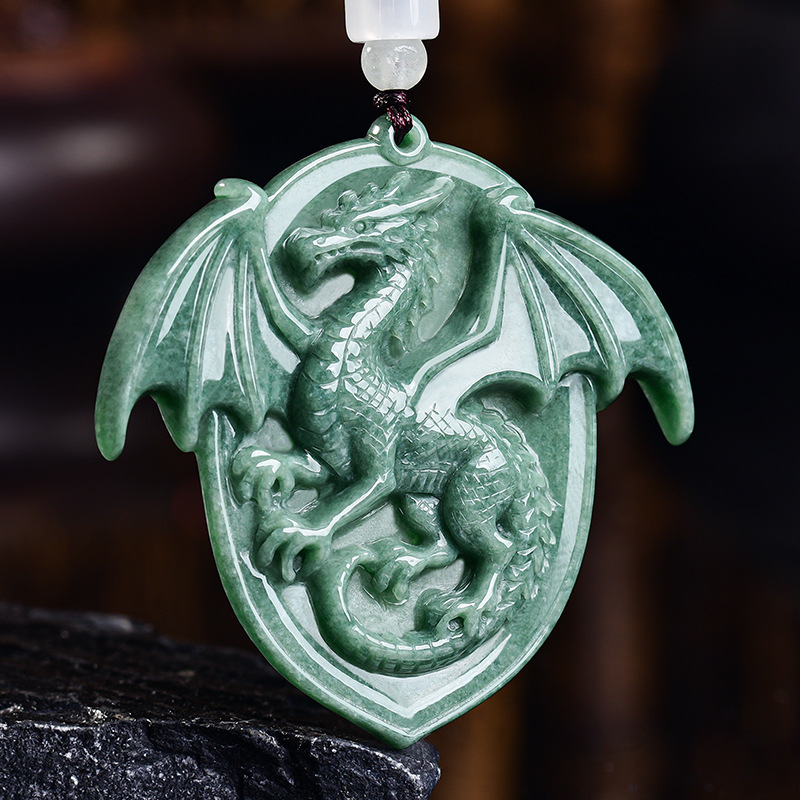 Natural Burmese Jadeite Dragon – Jewelry & Watches Vitopoulos recenzja i cena