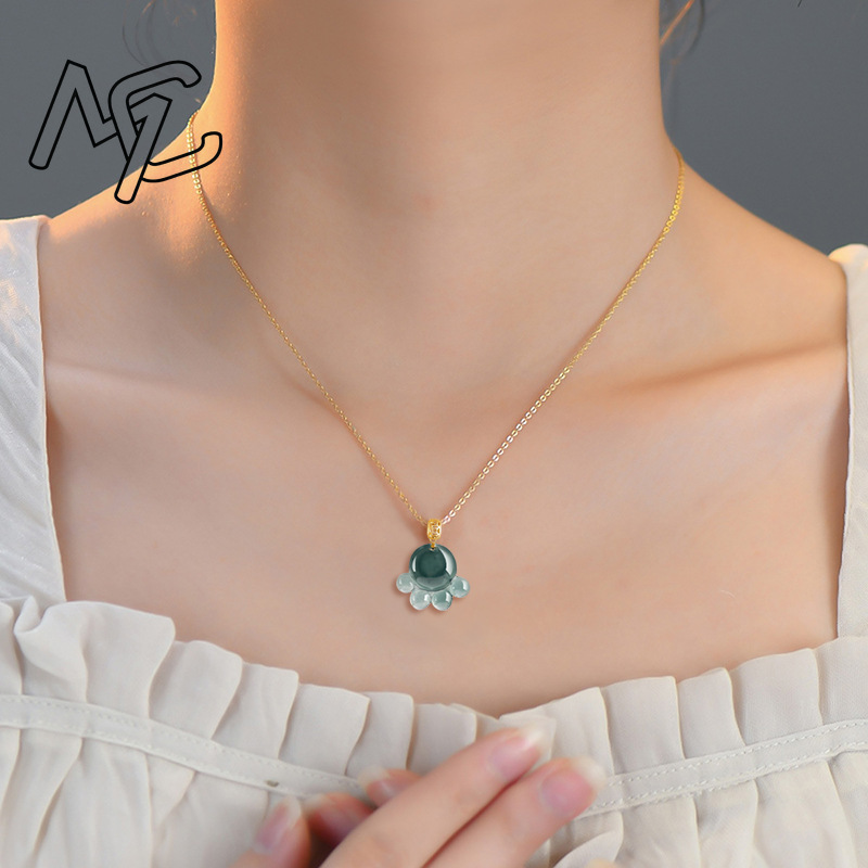 Natural Real Emerald Blue Wate – Jewelry & Watches Vitopoulos recenzja i cena