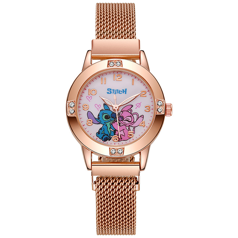 Cartoon Diamond Stitch Watches – Jewelry Watches For Kids recenzja i cena