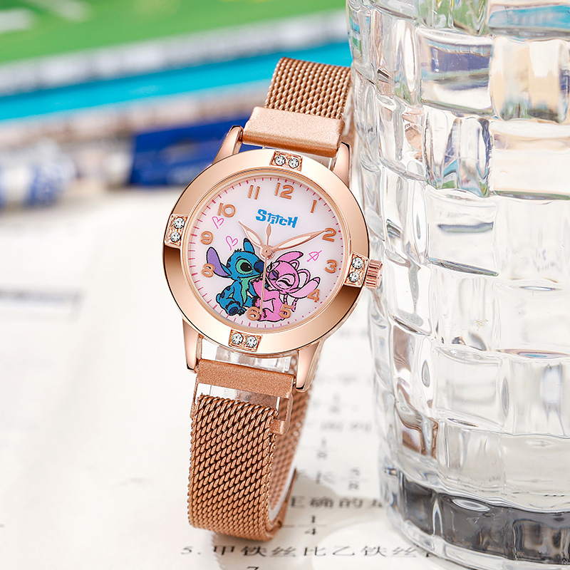 Cartoon Diamond Stitch Watches – Jewelry Watches For Kids recenzja i cena