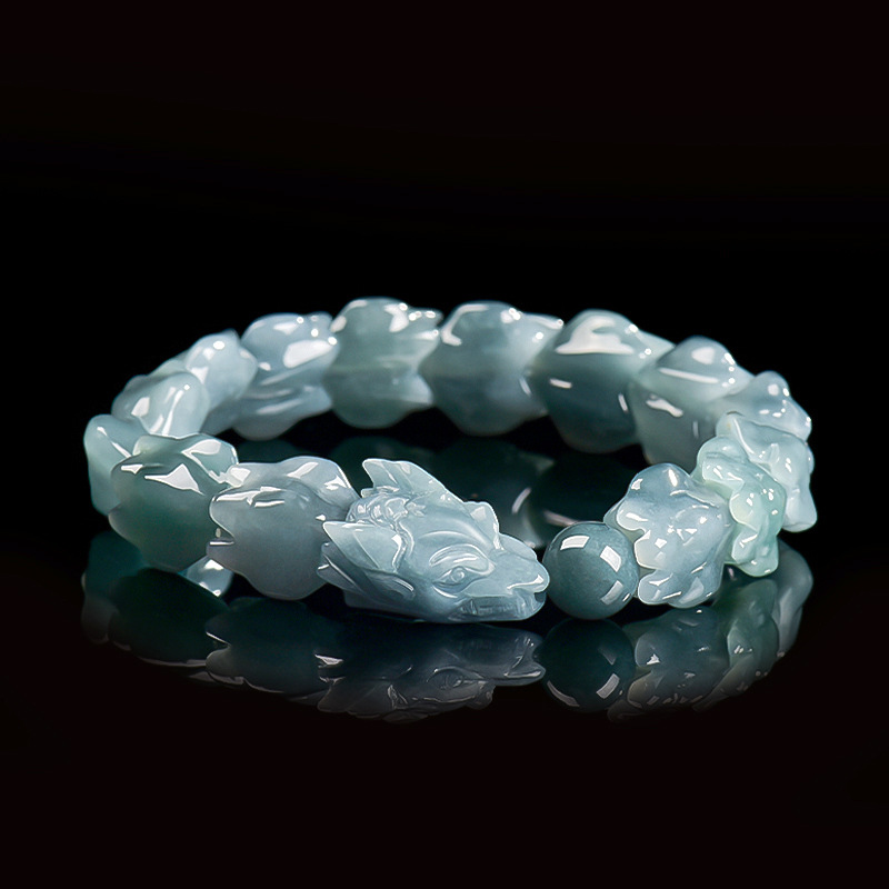 Blue Burmese Jadeite Dragon Br – Jewelry & Watches Vitopoulos recenzja i cena