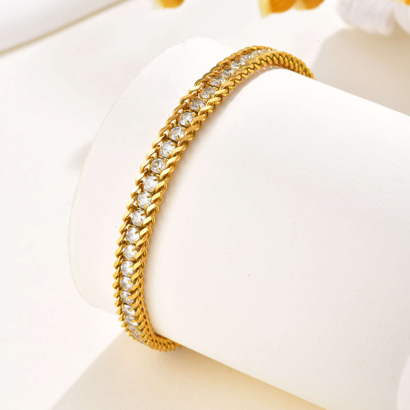 Vnox  Stainless Steel White Zi – Jc Jewelry & Watches recenzja i cena
