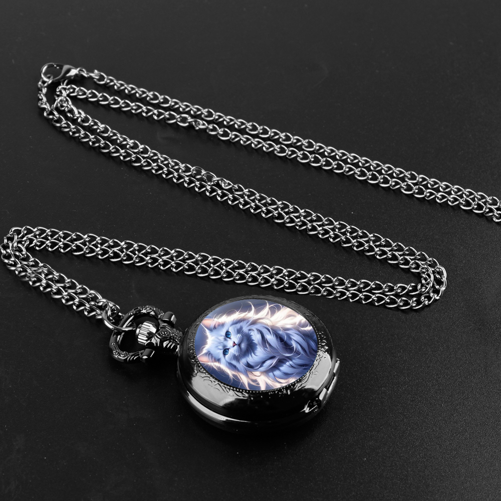 Cute kawaii Cats Graphic Glass – Jewelry Watches For Kids recenzja i cena
