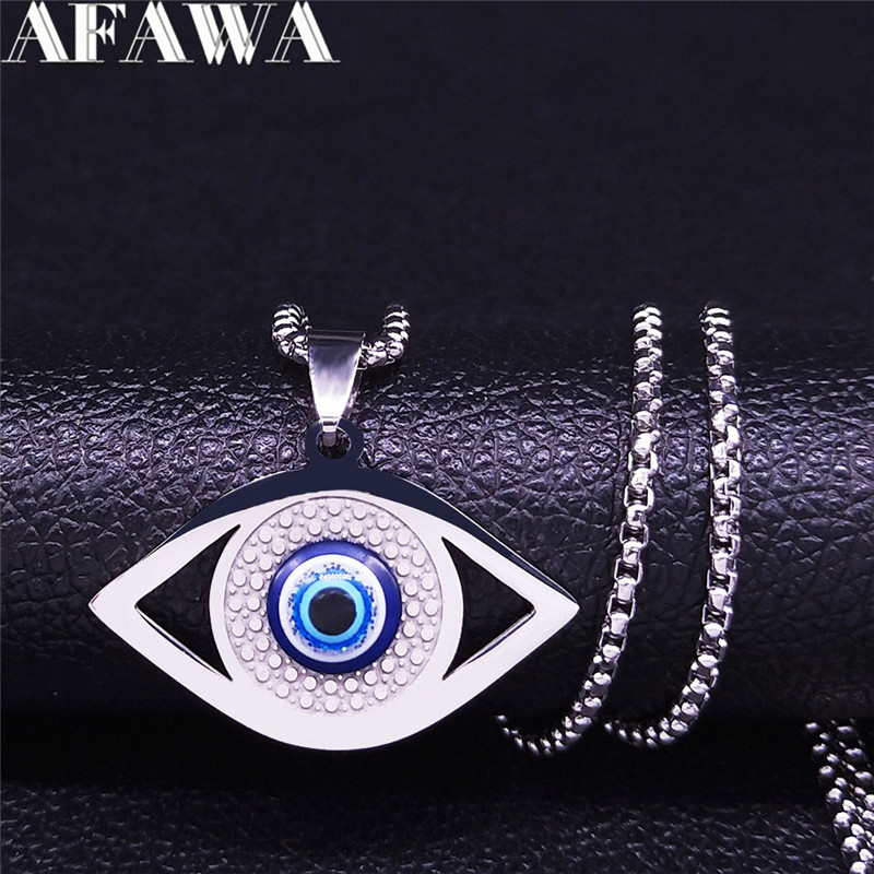 Islam Hamsa Evil Blue Eye Neck – Jewelry & Watches Vitopoulos recenzja i cena
