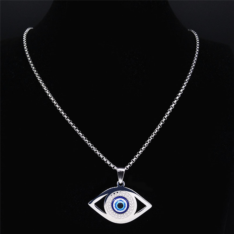 Islam Hamsa Evil Blue Eye Neck – Jewelry & Watches Vitopoulos recenzja i cena