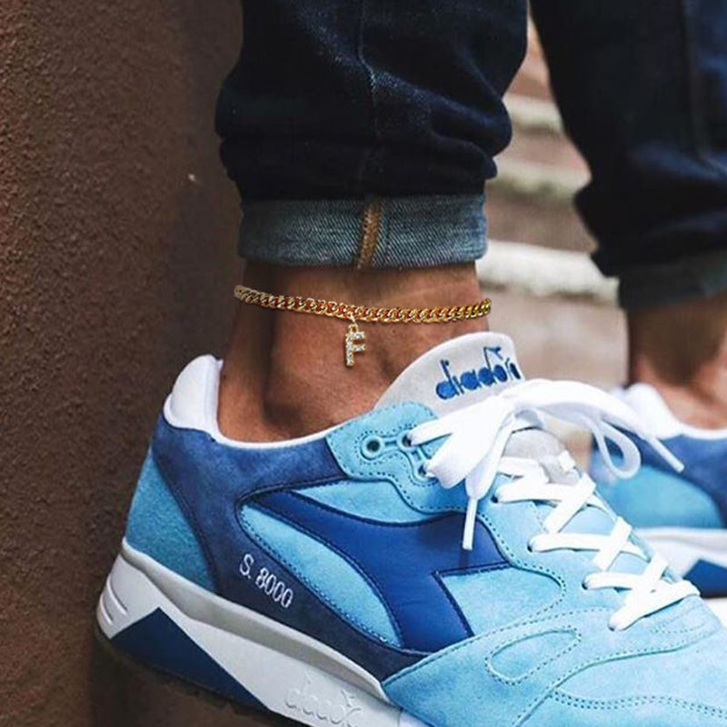 Men's Anklet,Men's Alphabet An – Jc Jewelry & Watches recenzja i cena