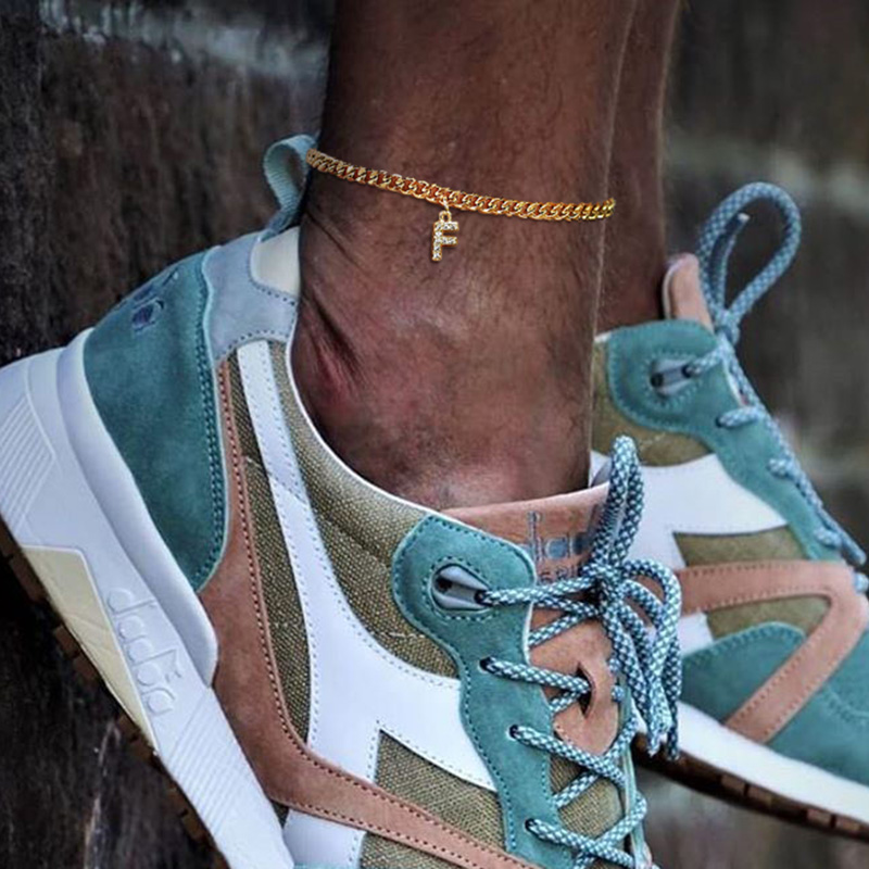 Men's Anklet,Men's Alphabet An – Jc Jewelry & Watches recenzja i cena