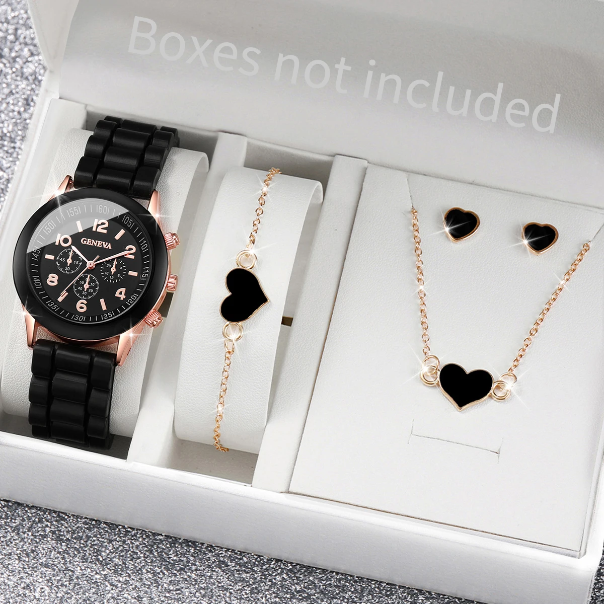 5/6PCS Fashion Women Watches C – Jewelry Watches For Kids recenzja i cena