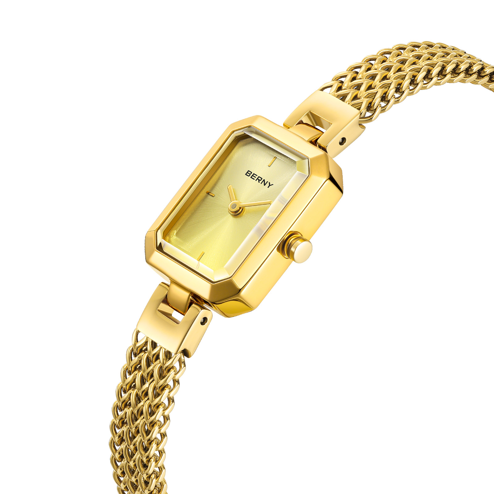 BERNY Gold Watch for Women Min – Jewelry Watches Luxury recenzja i cena