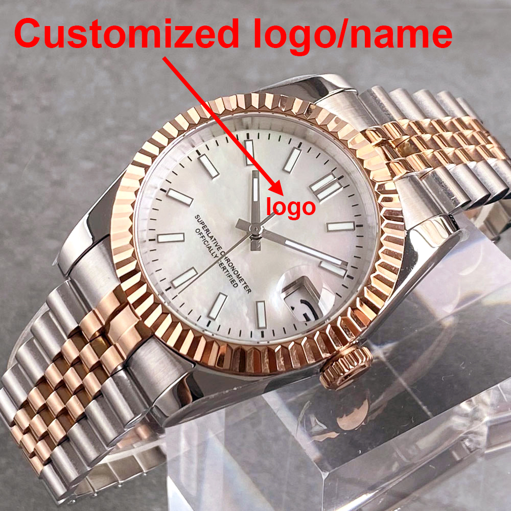 Customized Two Tone Rose Gold  – Jewellery Watch recenzja i cena