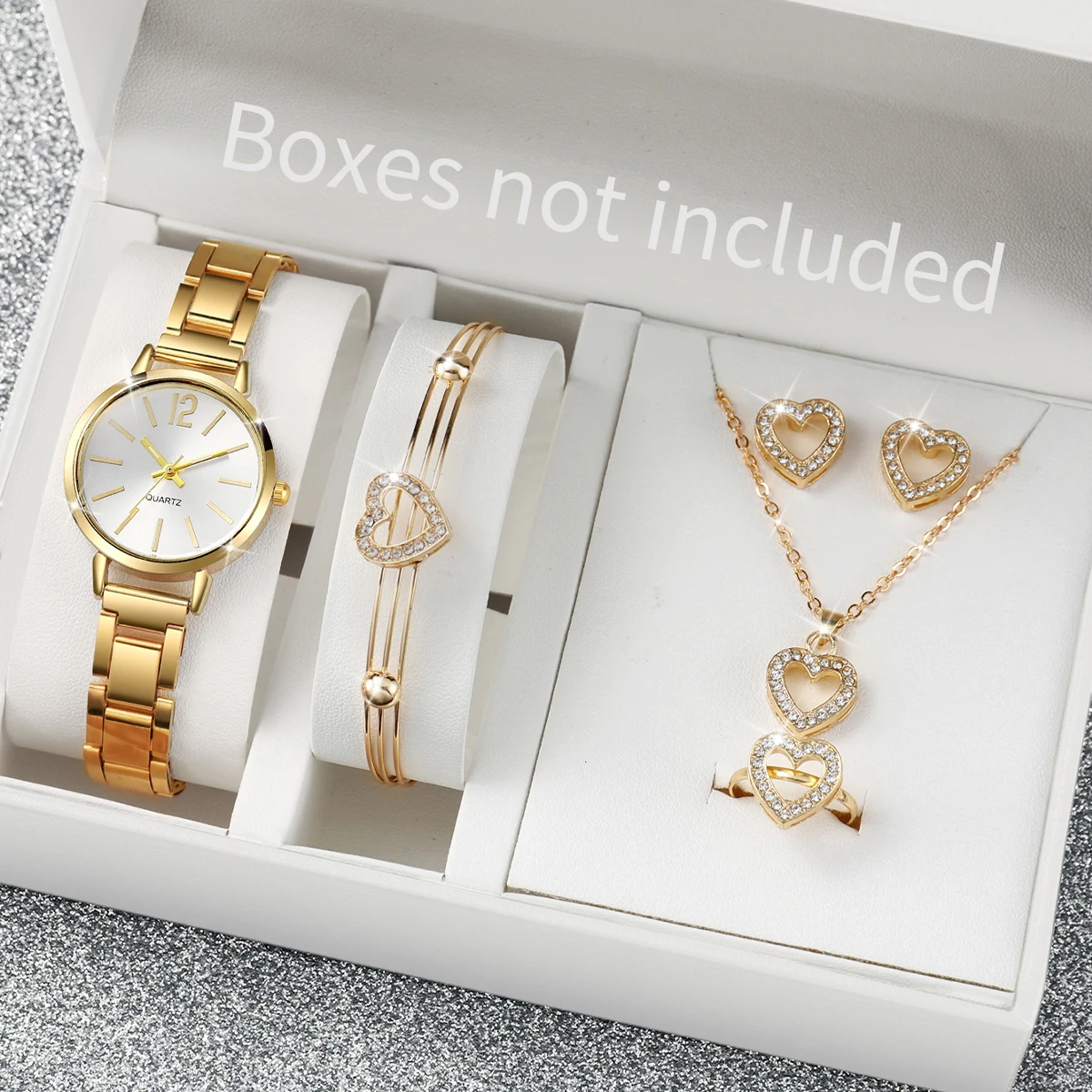 6PCS/Set Fashion Women Watches – Jewelry Watches For Kids recenzja i cena