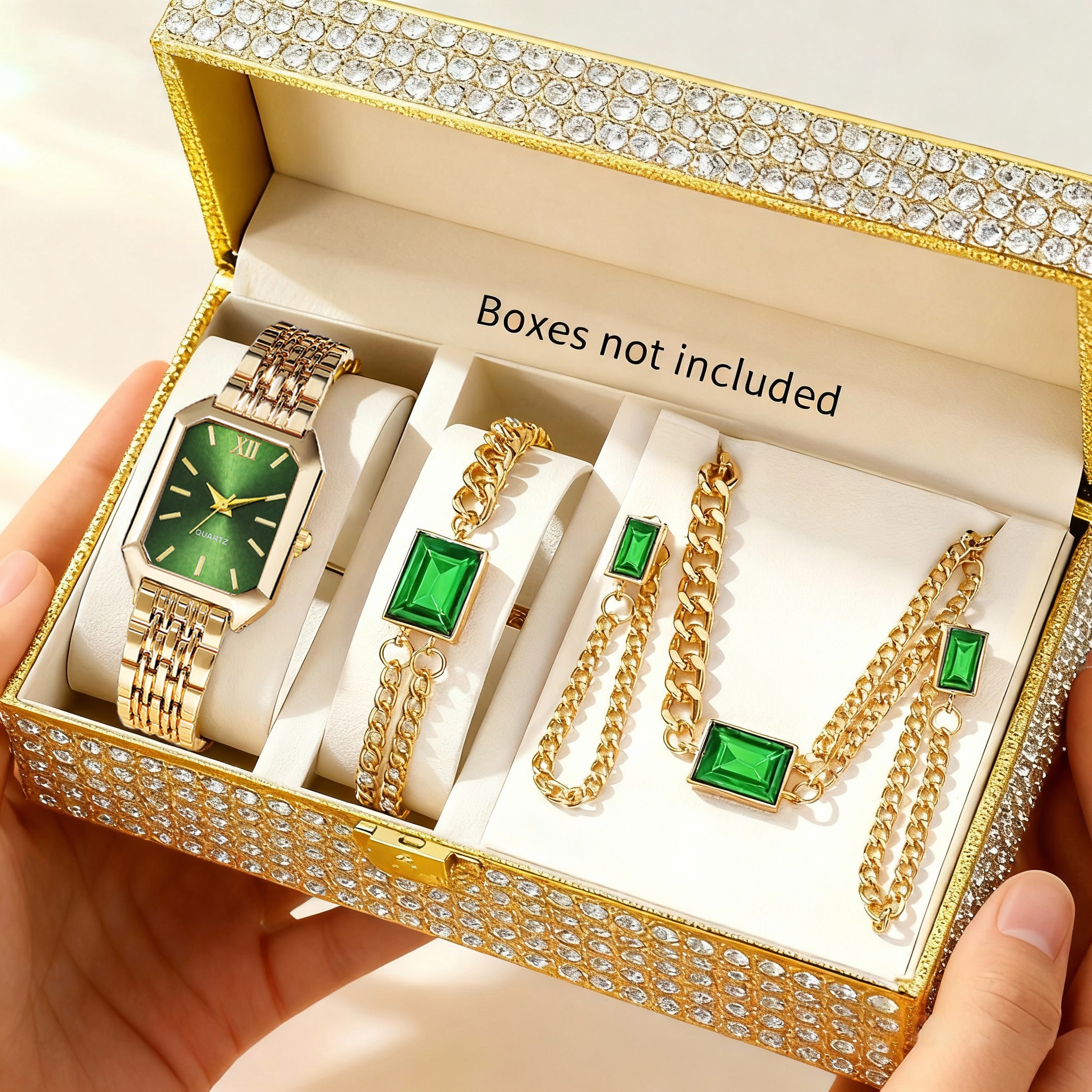 5PCS/Set Elegant Rectangle Wom – Jewelry Watches For Kids recenzja i cena