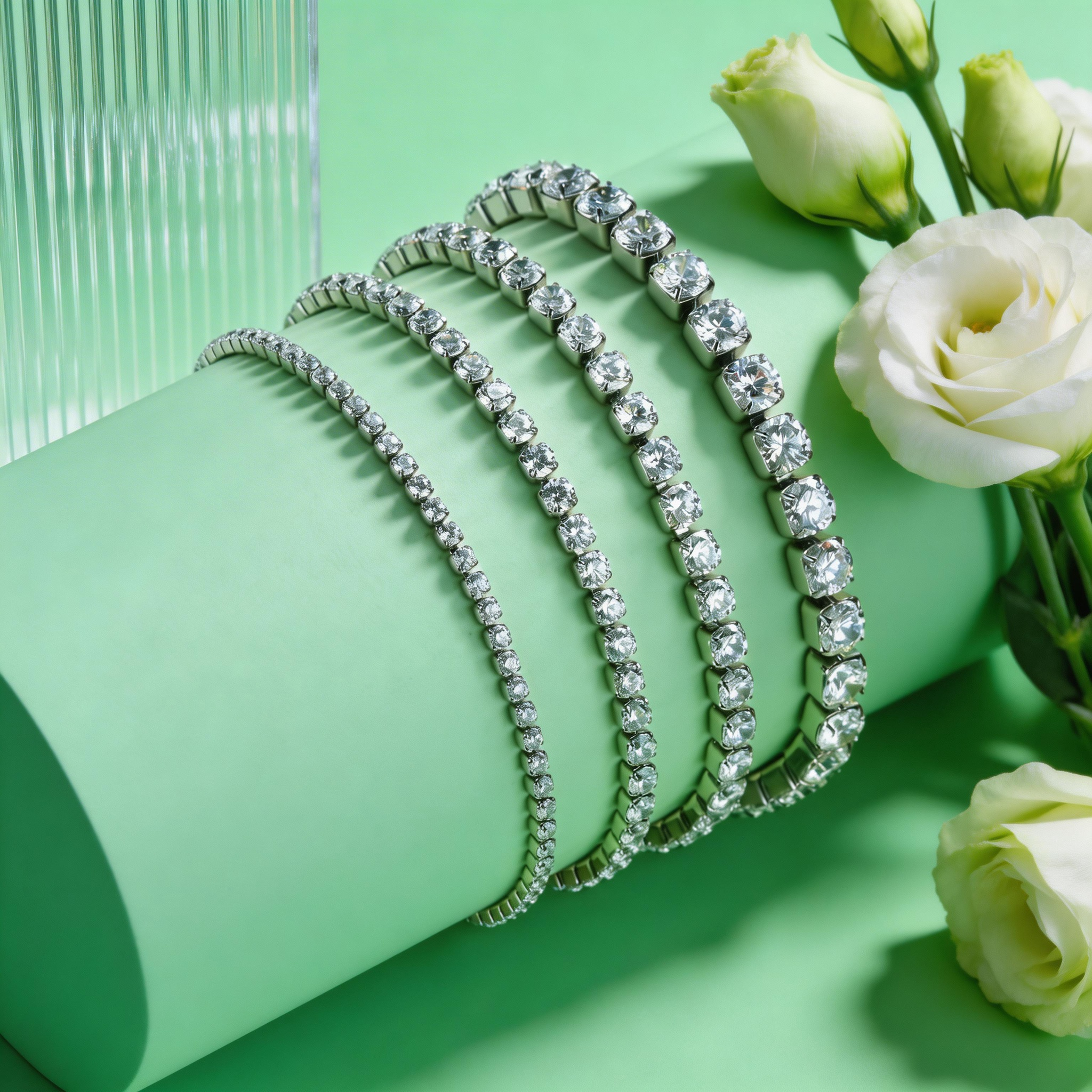 2/3/4/5MM Luxury Zircon Tennis – Jc Jewelry & Watches recenzja i cena