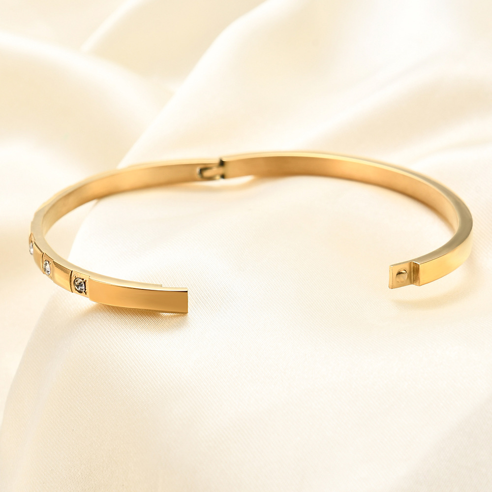 Stainless Steel Bangle for Wom – Cuff Bangle Bracelet recenzja i cena