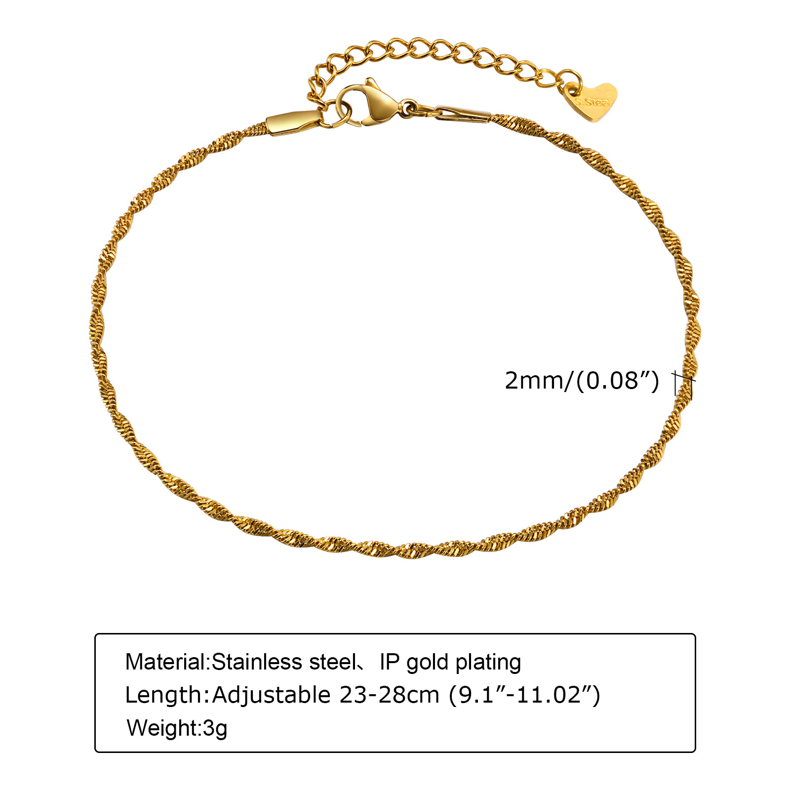 Women's Waterproof Stainless S – Jc Jewelry & Watches recenzja i cena